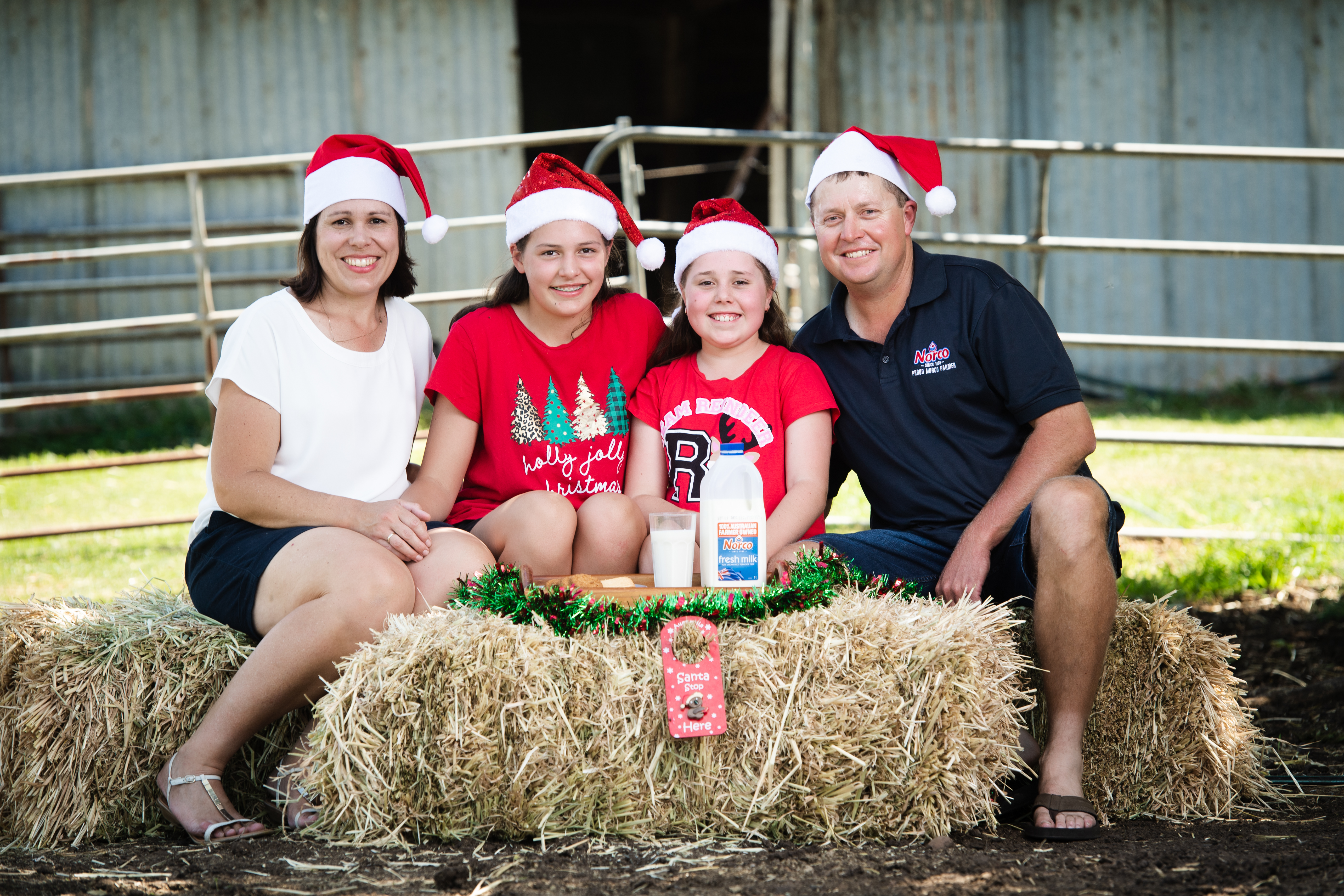 CHRISTMAS CHEER FOR NORCO DAIRY FARMERS AND FAMILIES